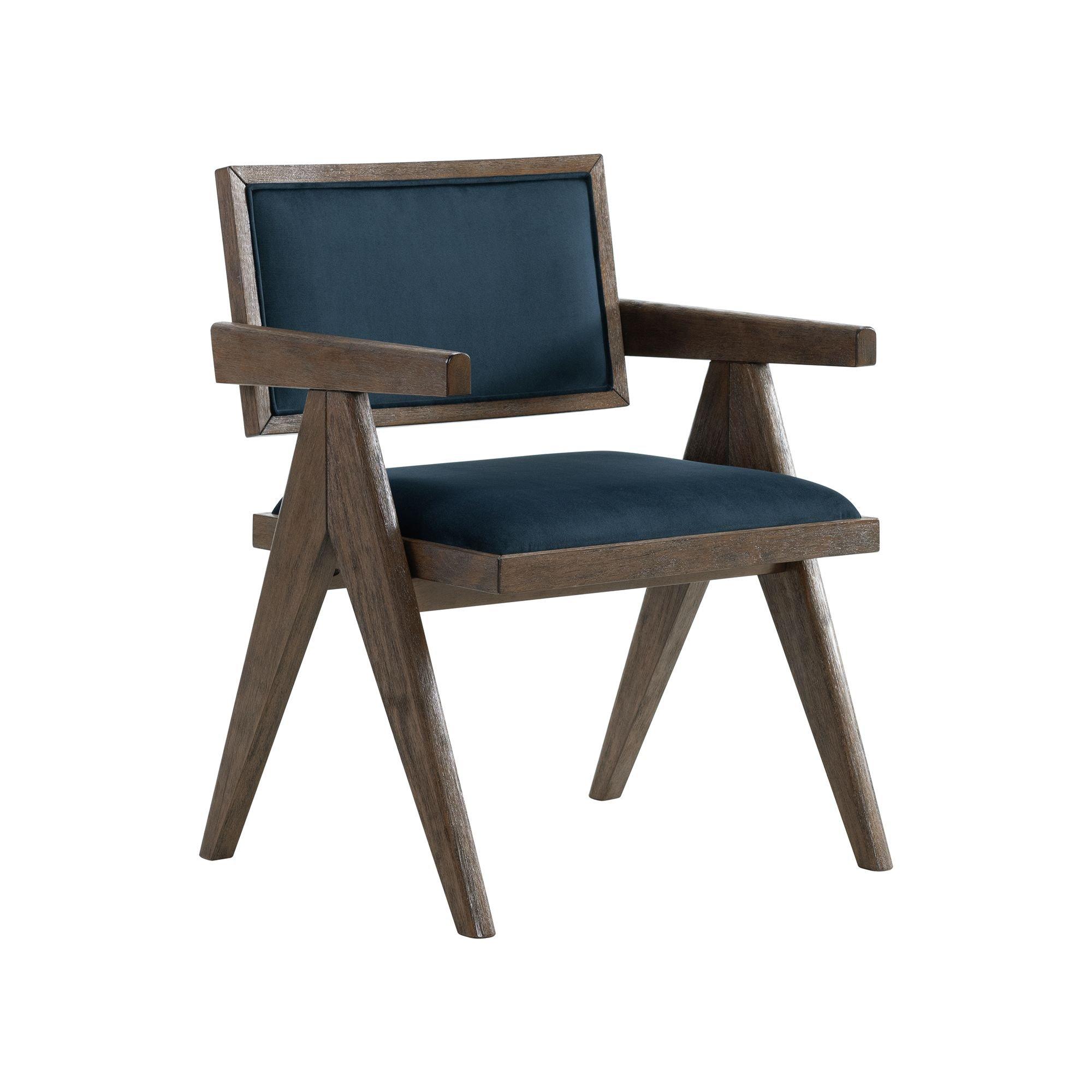 Rent to Own Elements International Luca WoodFramed Accent Chair